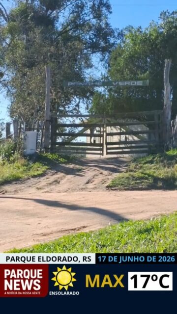 ☀️ TEMPO AGORA | PARQUE ELDORADO

Fala, galera do Parque! Passando para atualizar como vai ficar o tempo na nossa região.

Agora o clima está simplesmente perfeito: tempo ensolarado, céu limpo e tudo sereno por aqui! 🌲✨

🕒 Como ficam as próximas horas?

Tarde: O sol segue brilhando e a máxima não passa dos 17°C. Aquele friozinho gostoso com sol que a gente respeita!

Noite: O tempo continua firme, mas a temperatura começa a cair rapidamente. Cenário ideal para tomar aquele mate quente ou um bom chocolate.

Madrugada: O frio aperta e a madrugada promete ser bem gelada. Quem tiver que sair cedo ou estiver na rua, se agasalhe bem!

💡 "Não conte os dias, faça os dias contarem." — Muhammad Ali

Siga nossas redes:

📸 @parqueeldorado
📰 Parque News — A notícia da nossa gente!

#parqueeldorado #parquenews #guaibacountryclub #arroiodosratos #parquedasacacias