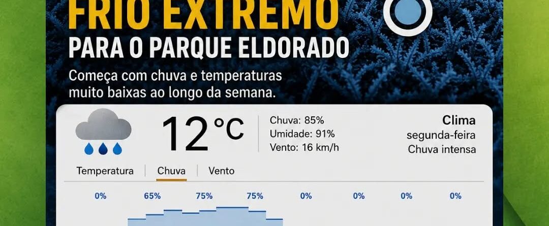 PREVISÃO DO TEMPO PARQUE ELDORADO